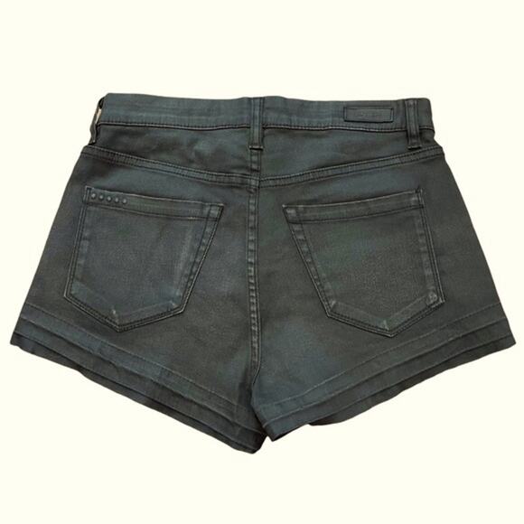 Blank NYC Black Denim Shorts Size 27 EUC - Picture 3 of 12